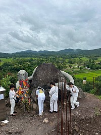 พยางูใหญ่ที่..ม่อนพยานาคพะเยา🙏🙏🙏